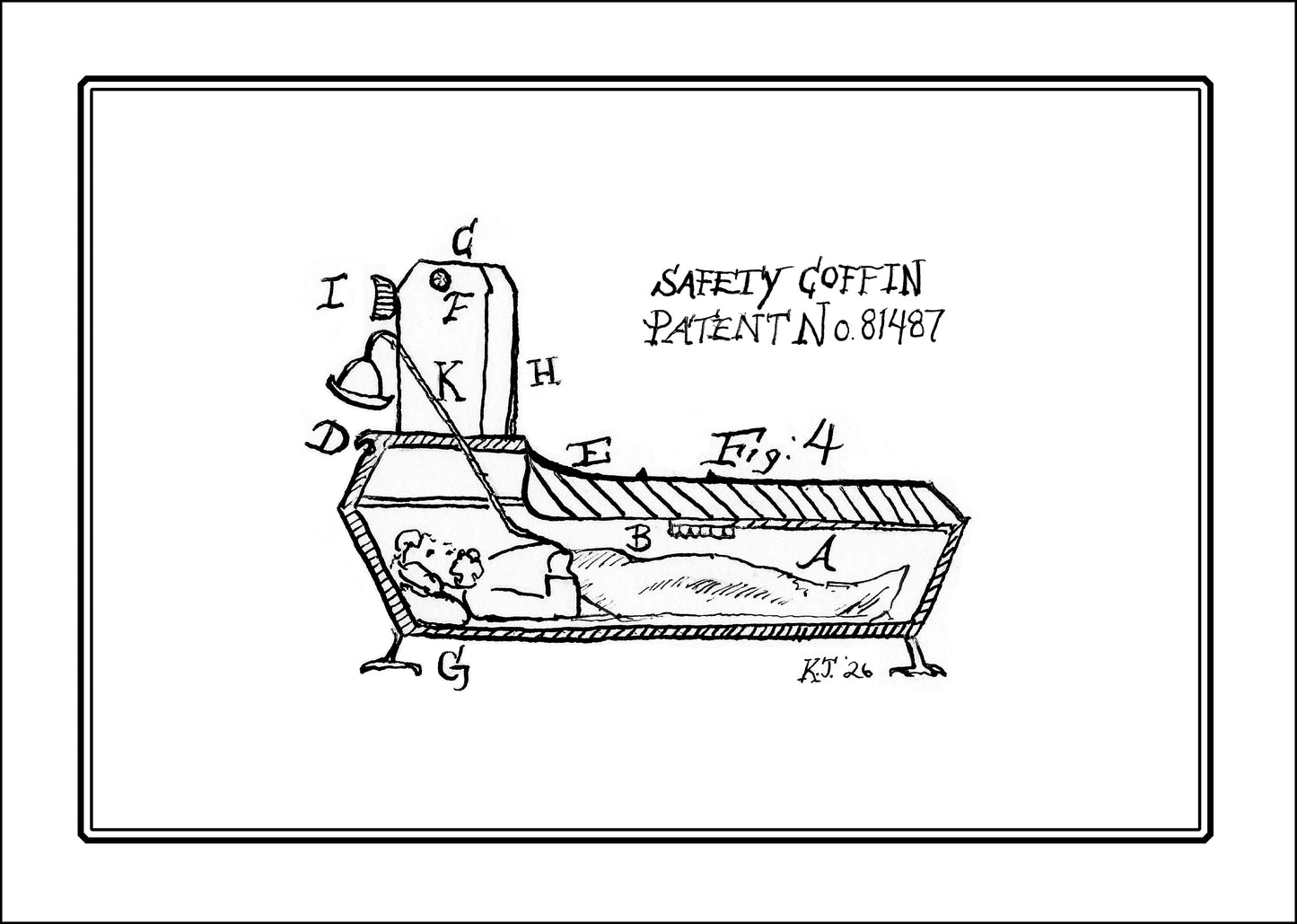 "Safety Coffin" Patent